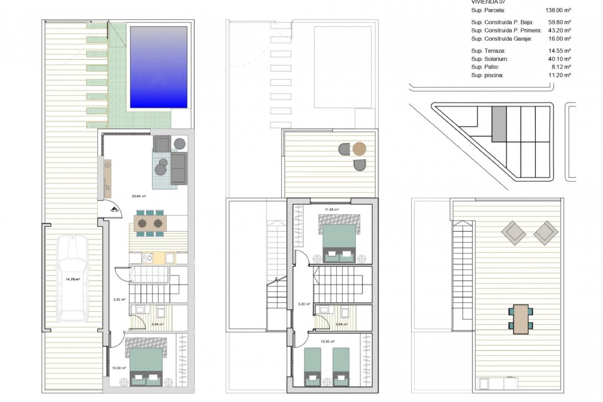 Obra nueva - Villa -
Los Alcazares - Playa La Concha