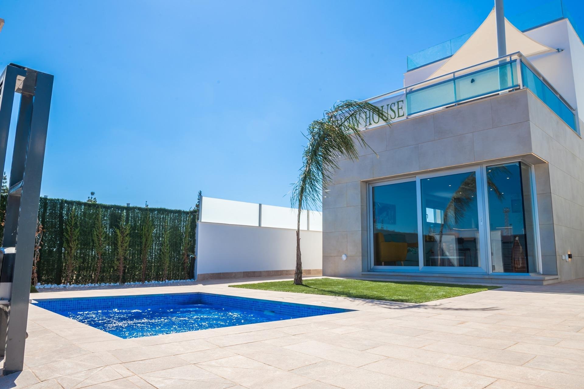 Obra nueva - Villa -
Los Alcazares - Serena Golf