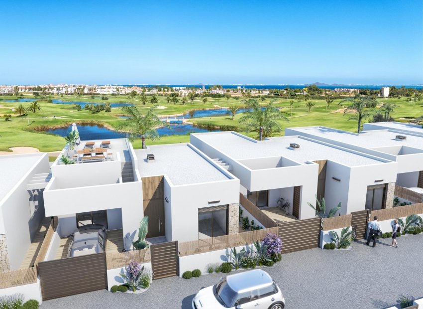 Obra nueva - Villa -
Los Alcazares - Serena Golf