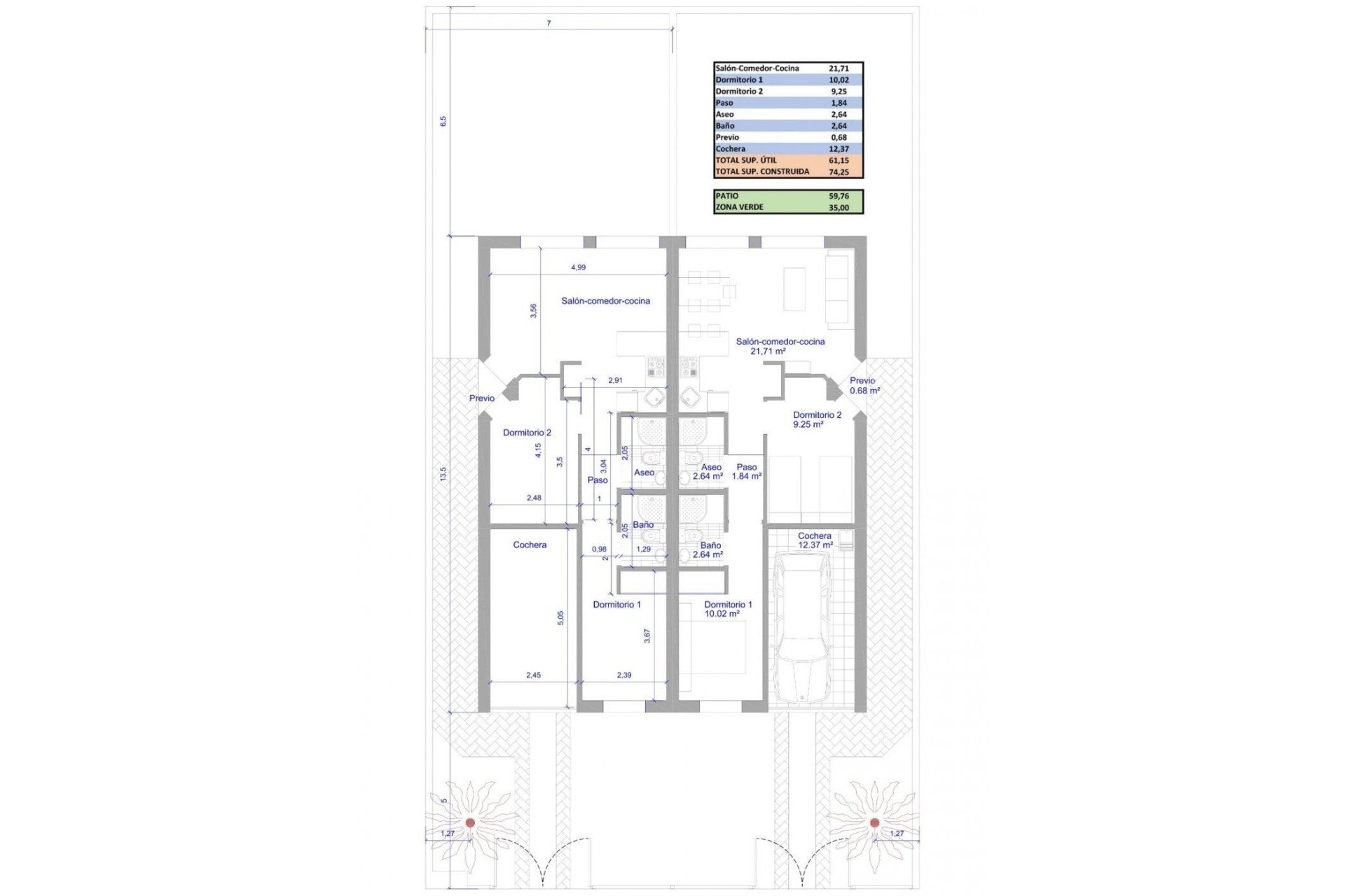 Obra nueva - Villa -
Los Alcazares - Serena Golf