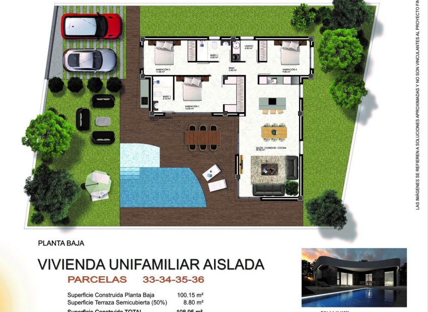 Obra nueva - Villa -
Los Montesinos - La Herrada