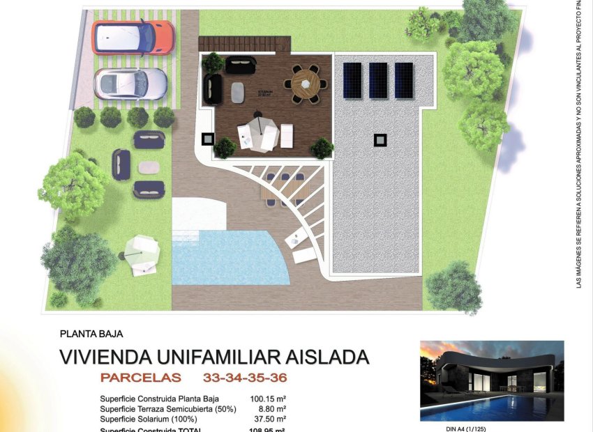 Obra nueva - Villa -
Los Montesinos - La Herrada