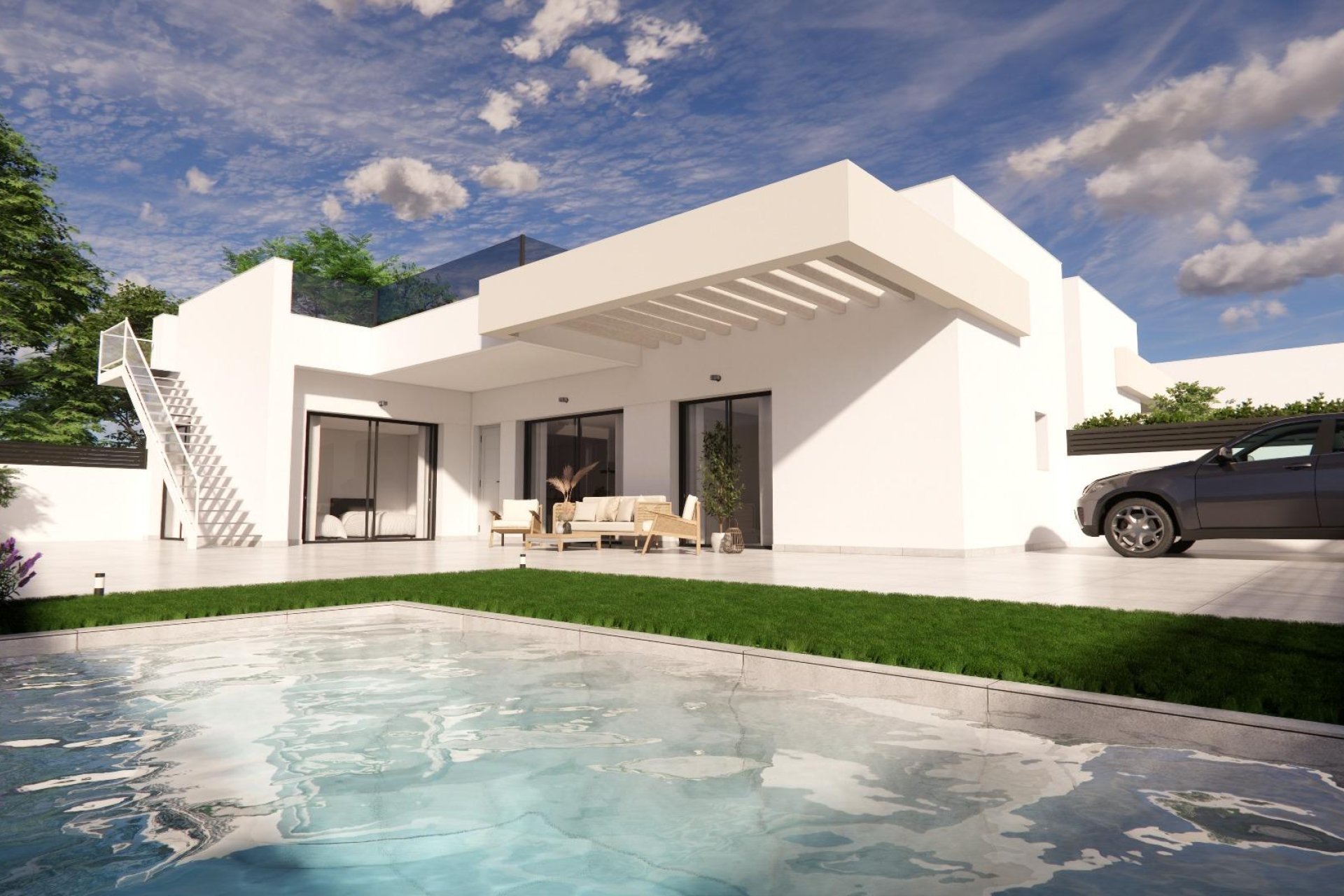 Obra nueva - Villa -
Los Montesinos - La Herrada