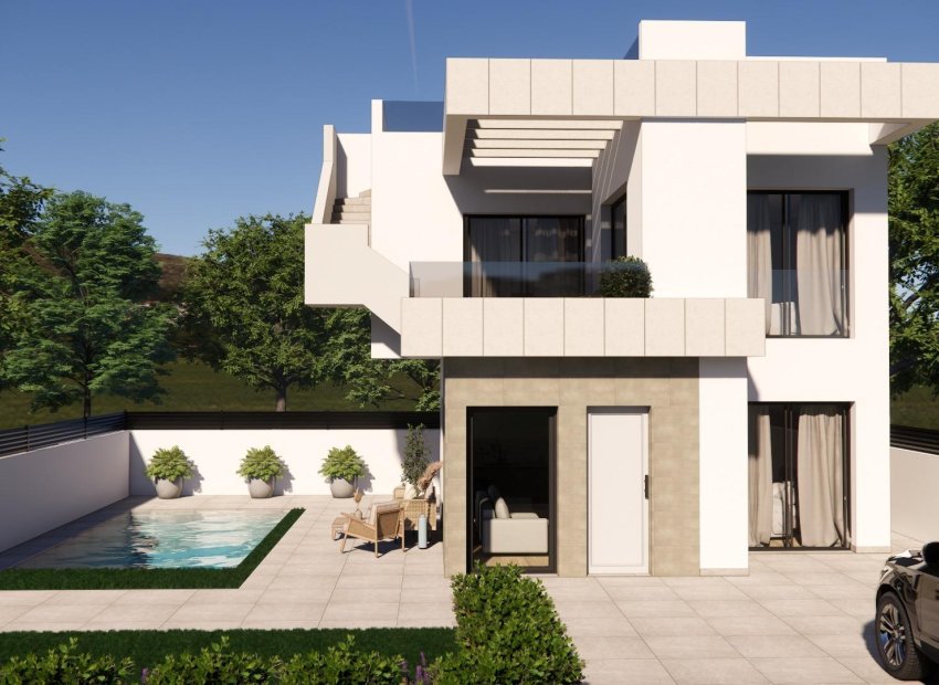 Obra nueva - Villa -
Los Montesinos - La Herrada