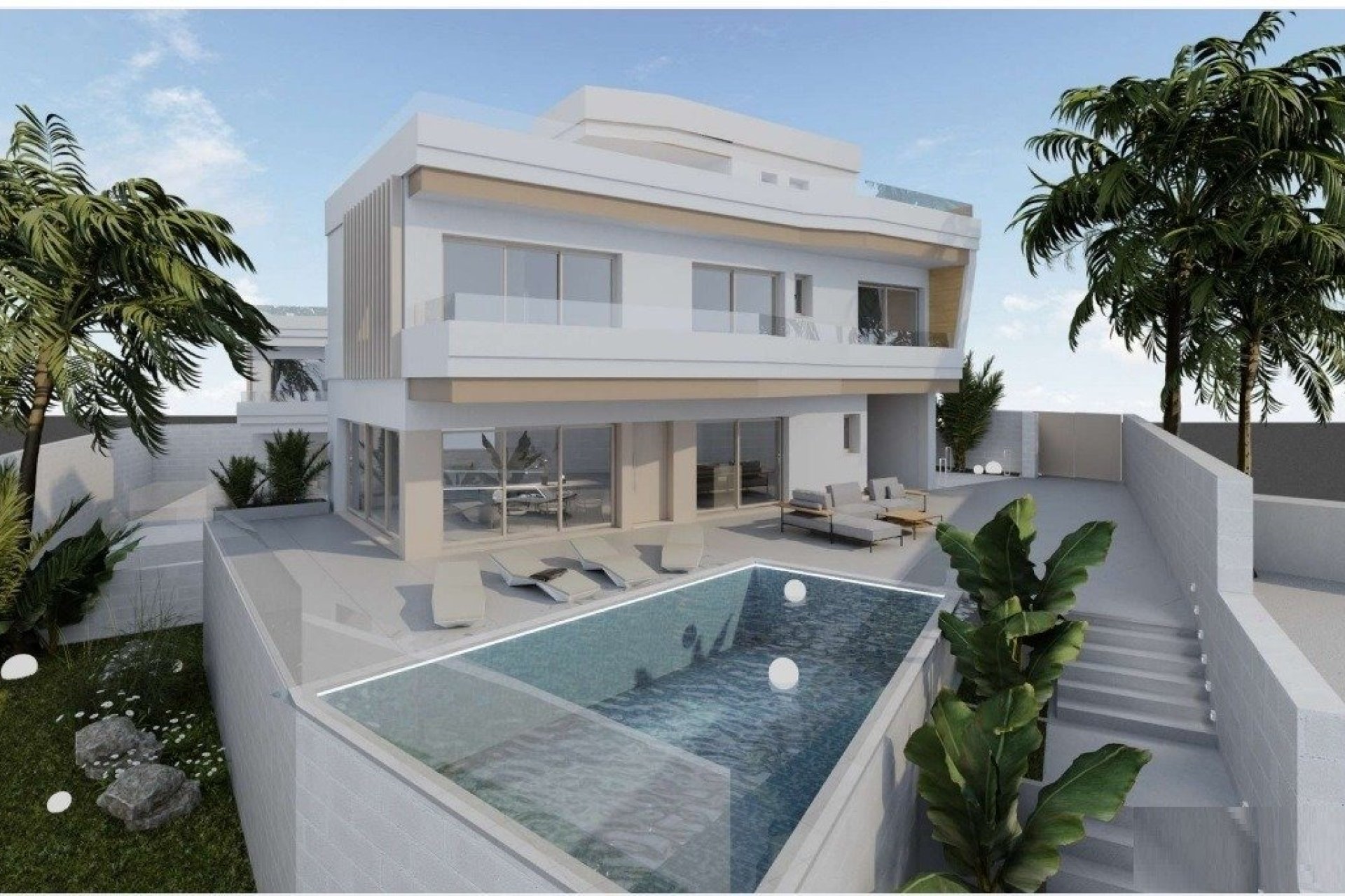 Obra nueva - Villa -
Orihuela Costa - Aguamarina