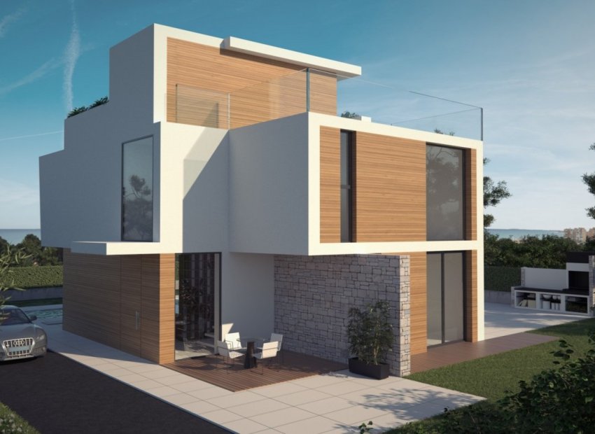 Obra nueva - Villa -
Orihuela Costa - Campoamor