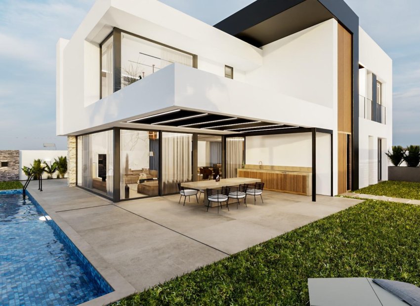 Obra nueva - Villa -
Orihuela Costa - La Zenia