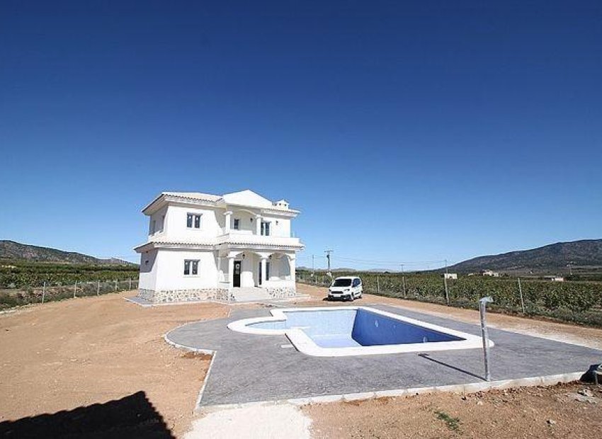 Obra nueva - Villa -
Pinoso - Camino Del Prado