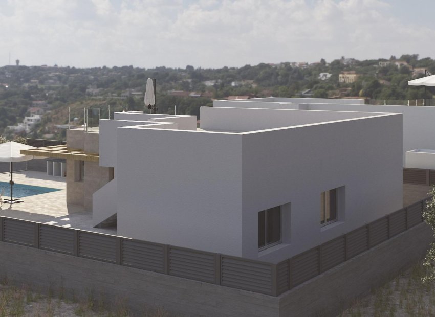 Obra nueva - Villa -
Polop - La Alberca