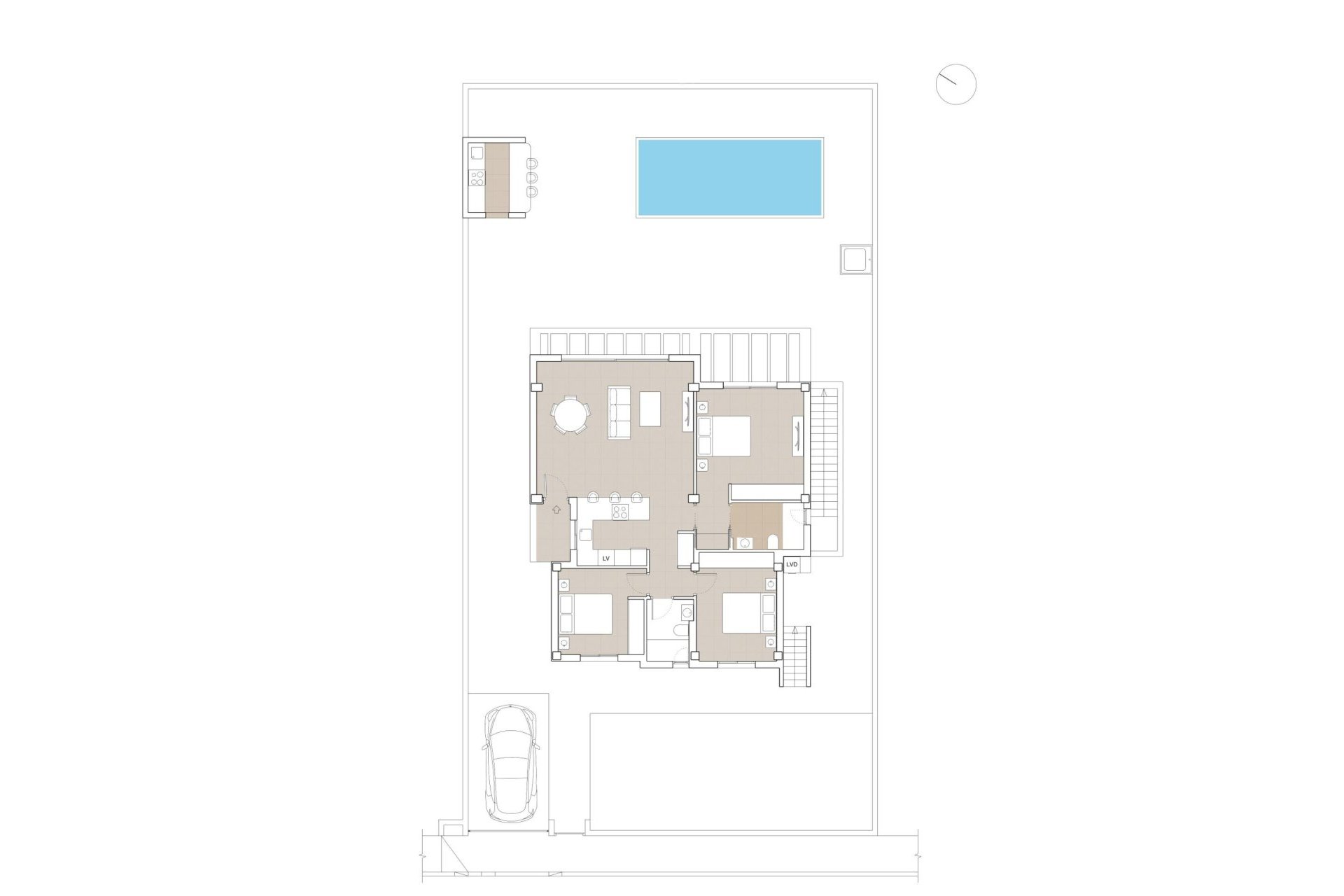 Obra nueva - Villa -
Polop - Novapolop