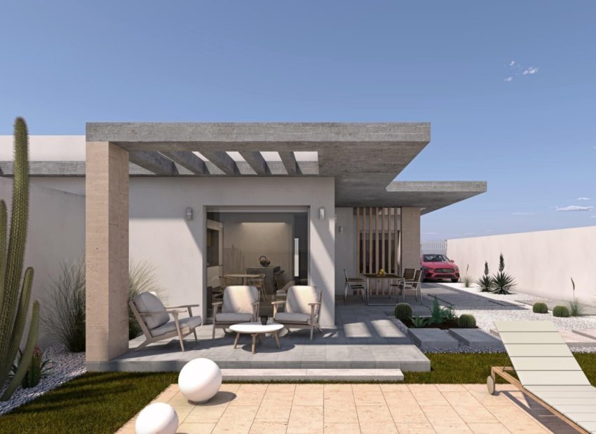 Obra nueva - Villa -
Santiago de la Ribera - Santiago De La Ribera