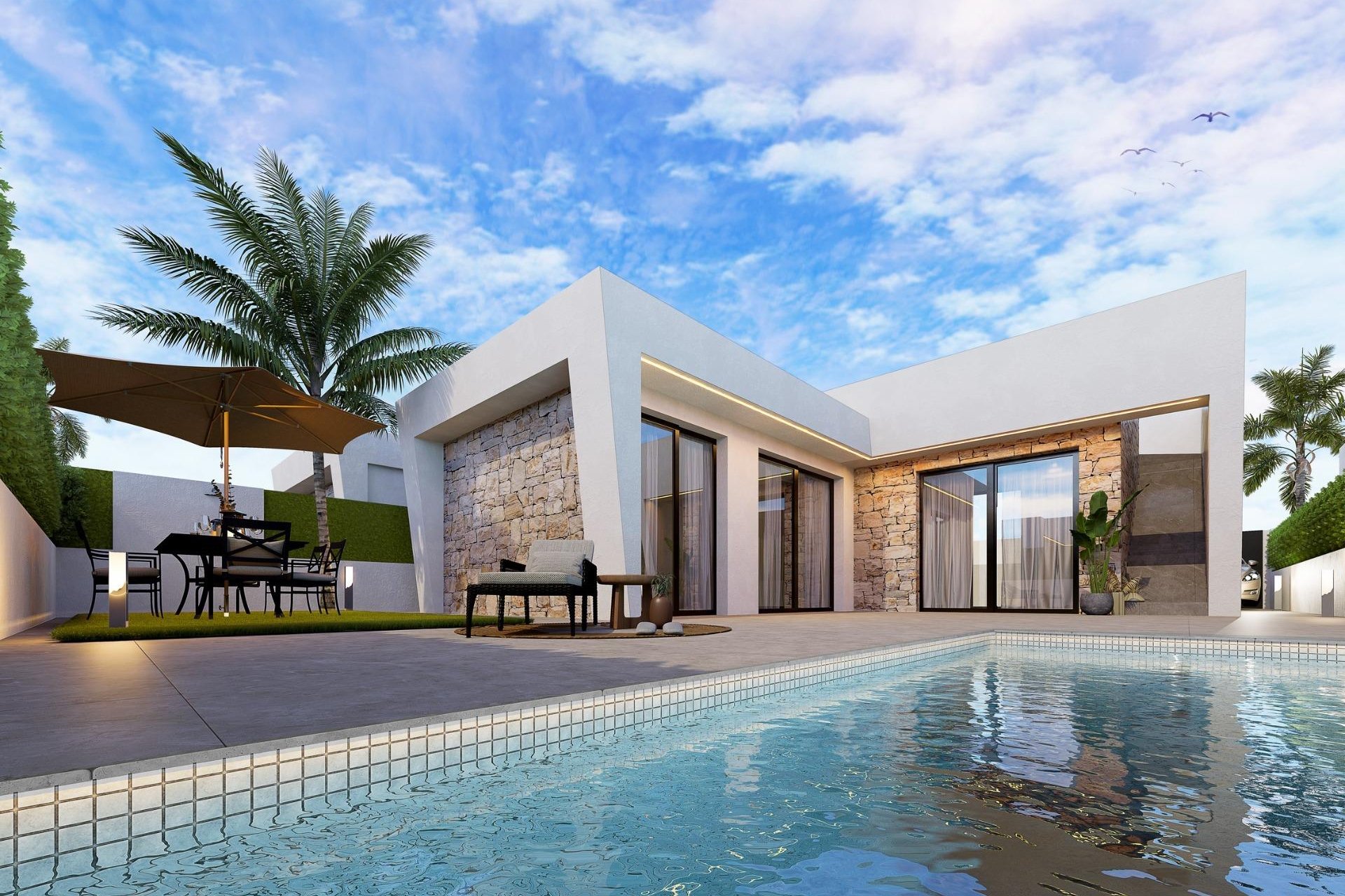 Obra nueva - Villa -
Torre Pacheco - Roldán