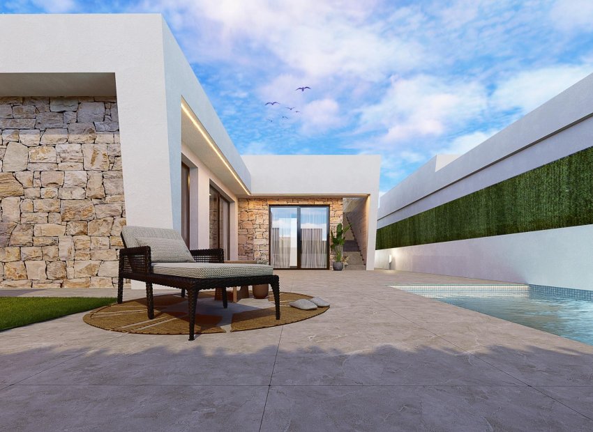 Obra nueva - Villa -
Torre Pacheco - Roldán