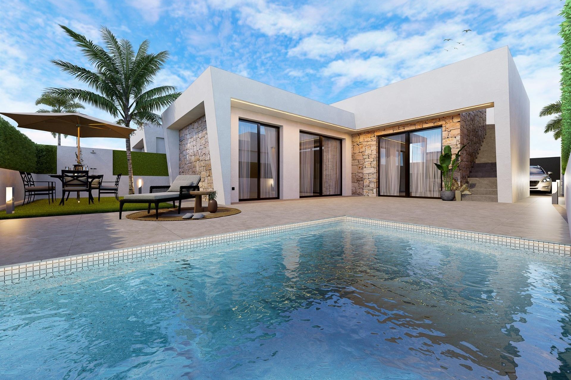 Obra nueva - Villa -
Torre Pacheco - Roldán