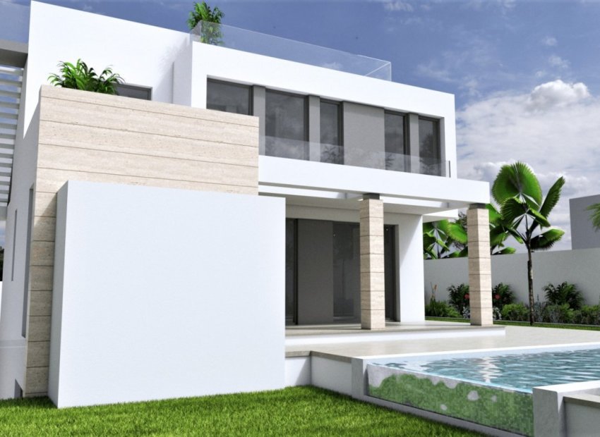 Obra nueva - Villa -
Torrevieja - Aguas Nuevas 1