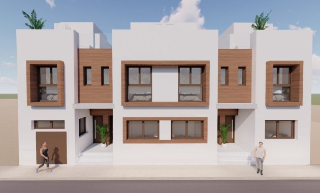 Rijwoning - Nieuwbouw Woningen - San Javier - pueblo