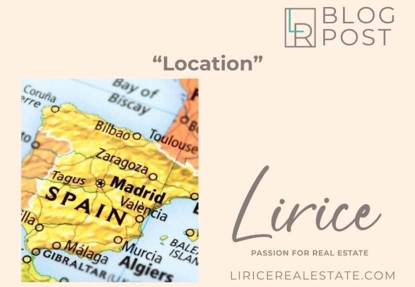 Ubicación, ubicación, ubicación, lugares populares en la Costa Blanca Sur.