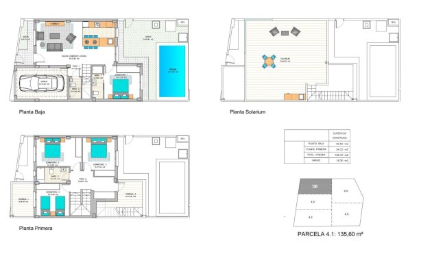 Nieuwbouw Woningen - Rijwoning -
Los Belones - Centro