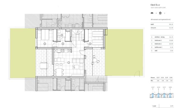 Nieuwbouw Woningen - Rijwoning -
Algorfa - La Finca Golf