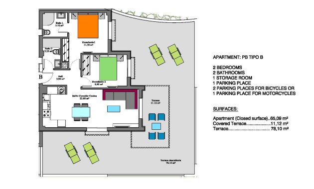 Obra nueva - Apartamento -
Orihuela Costa - Las Filipinas