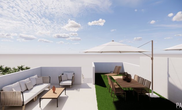 Obra nueva - Casa adosada -
Pilar de la Horadada