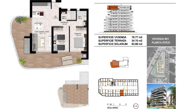 Nieuwbouw Woningen - Penthouse -
Guardamar del Segura - Puerto