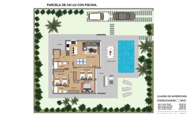 Nieuwbouw Woningen - Villa -
Calasparra - Urbanización Coto Riñales