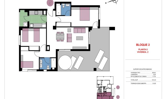 Nieuwbouw Woningen - Penthouse -
Pilar de la Horadada - Mil Palmeras