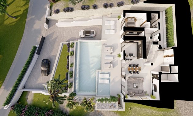 Obra nueva - Independiente / Villa -
Altea