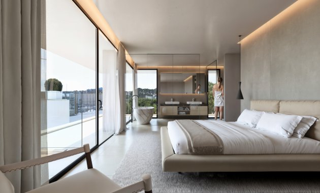 Neue Gebäude - Freistehend / Villa -
Moraira