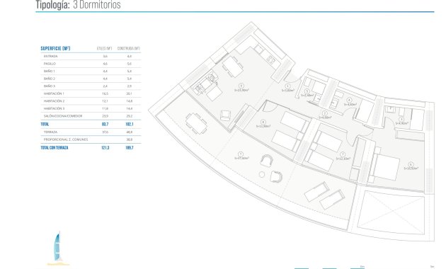 Nouvelle construction - Appartement -
Benidorm
