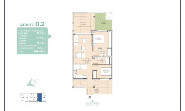 Obra nueva - Apartamento -
Los Alcazares - Serena Golf