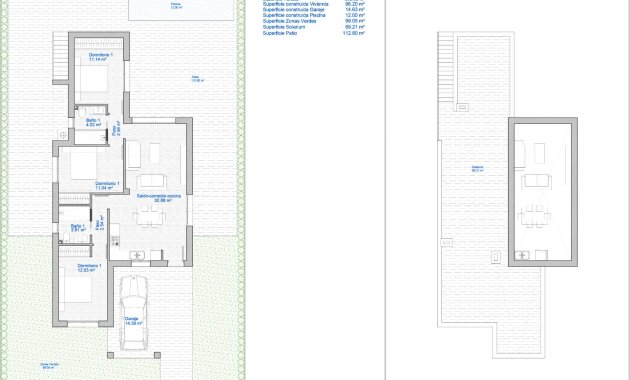 Obra nueva - Villa -
Los Alcazares - Serena Golf