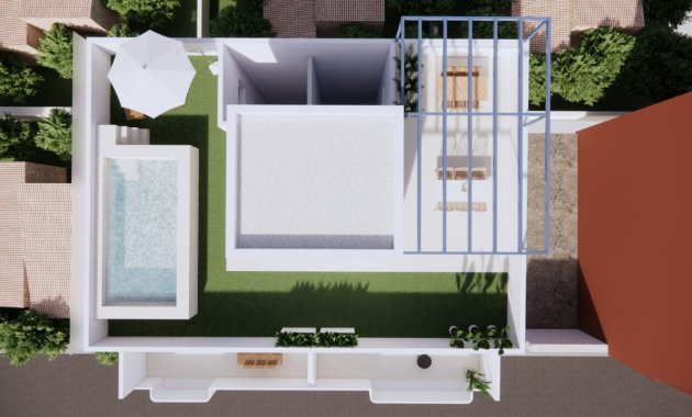 Obra nueva - Planta baja -
Torre de la Horadada