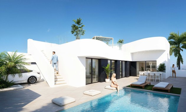 Neue Gebäude - Freistehend / Villa -
Algorfa