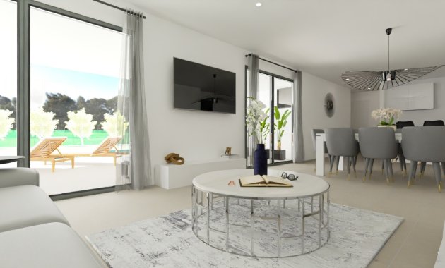 Neue Gebäude - Freistehend / Villa -
Monforte del Cid