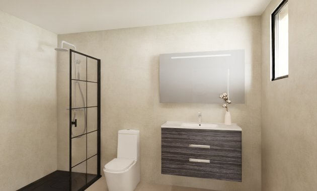 Neue Gebäude - Freistehend / Villa -
Monforte del Cid