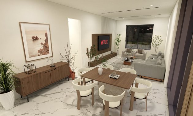 Obra nueva - Bungalow alto -
Fuente Álamo - Fuente Alamo