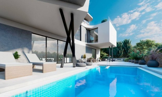 Obra nueva - Villa -
Orihuela Costa - Campoamor