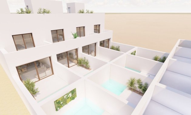 Nieuwbouw Woningen - Rijwoning -
San Javier - pueblo