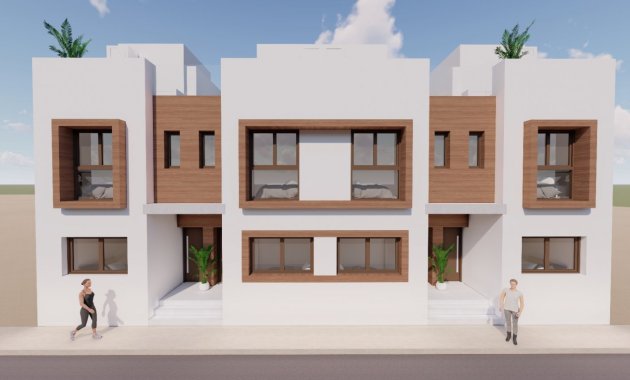 Nieuwbouw Woningen - Rijwoning -
San Javier - pueblo