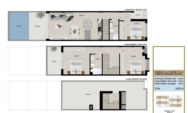 Nieuwbouw Woningen - Rijwoning -
San Javier - pueblo