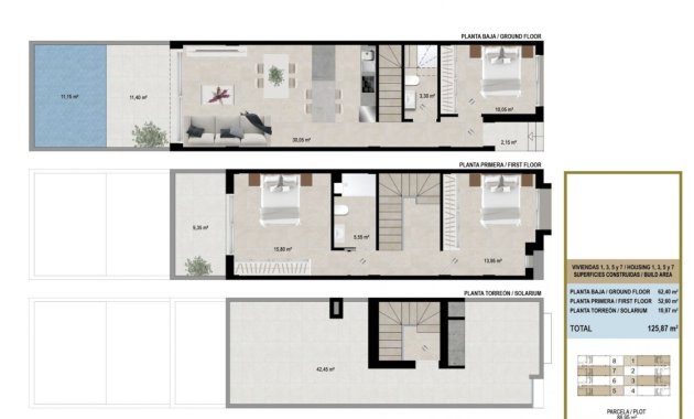 Nieuwbouw Woningen - Rijwoning -
San Javier - pueblo