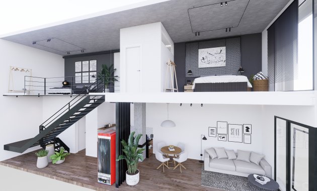 Nieuwbouw Woningen - Appartement - Begane grond -
Alicante - Alicante (Alacant)