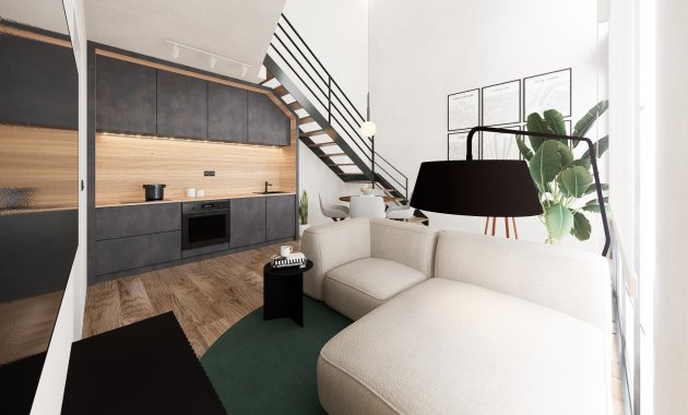 Nieuwbouw Woningen - Appartement - Begane grond -
Alicante - Alicante (Alacant)
