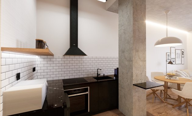 Nieuwbouw Woningen - Appartement - Begane grond -
Alicante - Alicante (Alacant)