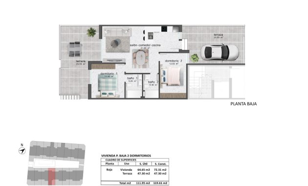 Nieuwbouw Woningen - Bungalow -
Pilar de la Horadada