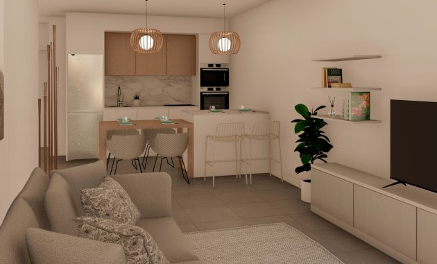 Nouvelle construction - Bungalow - Rez-de-chausée -
Torre Pacheco - Roldán