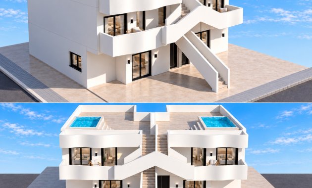 Nieuwbouw Woningen - Bungalow op verdieping -
San Pedro del Pinatar - San Pedro Del Pinatar