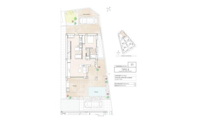 Nieuwbouw Woningen - Villa -
Hondón de las Nieves - Centro